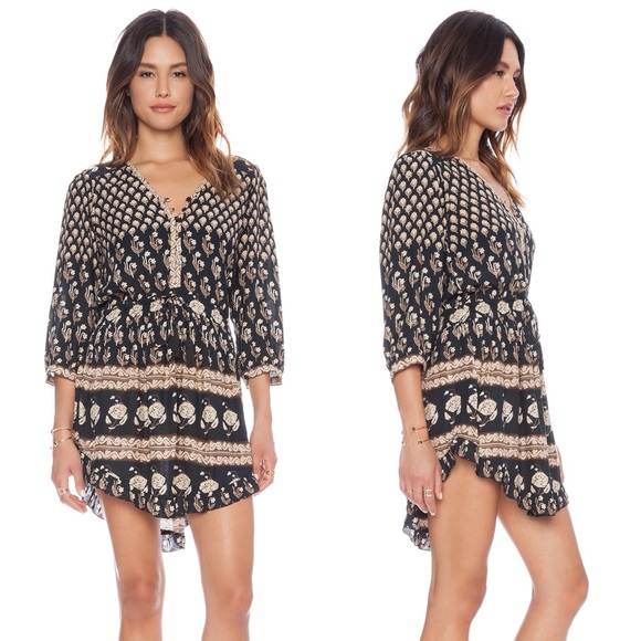 Spell and The Gypsy Collective Royale Charcoal Playdress - Size S - Picture 2 of 15